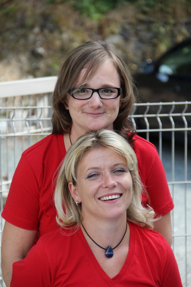 Anke früher im Labor